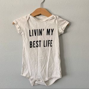 Livin’ My Best Life onesie